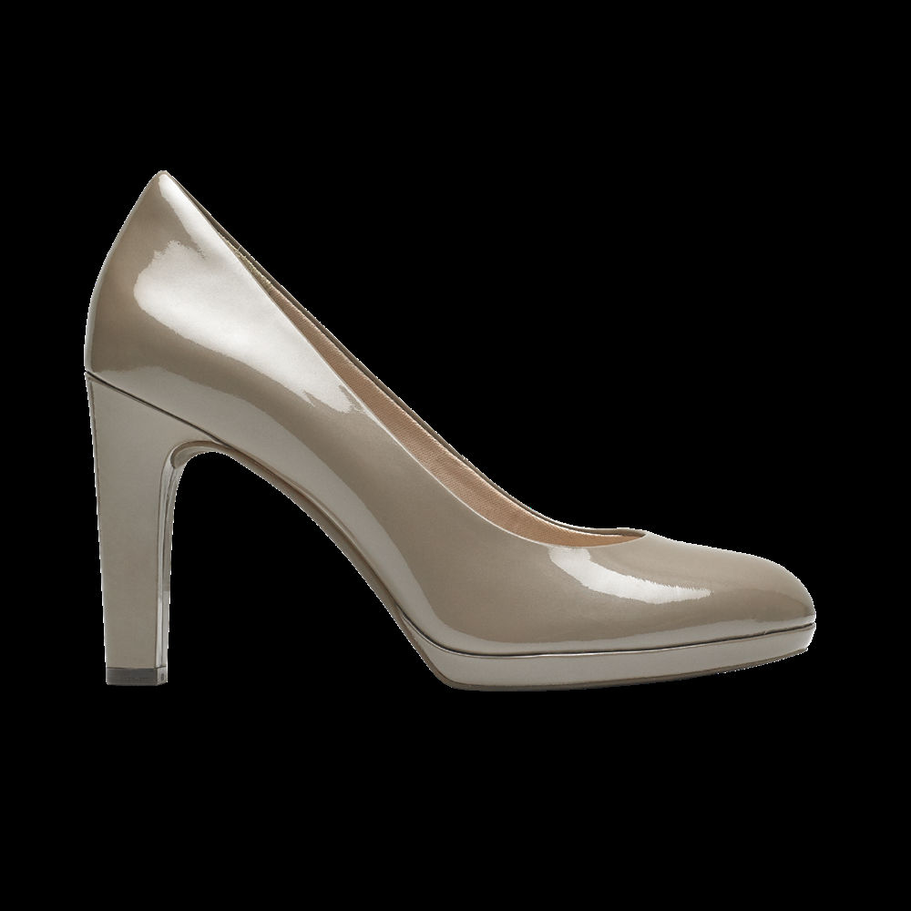 Rockport Singapore Womens Heels - Seven to 7 Ally Plain Grey - QE0893514